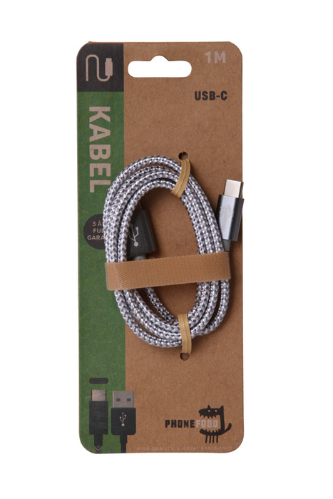 USB-C til lightning kabel 1 meter